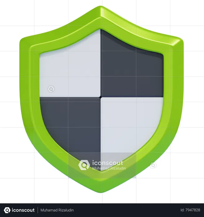 Escudo  3D Icon