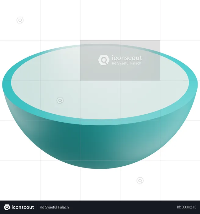 Esfera geométrica  3D Icon