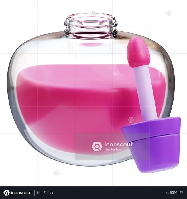 Esmalte  3D Icon