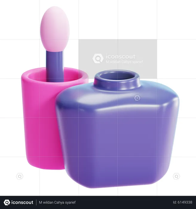 Esmalte  3D Icon