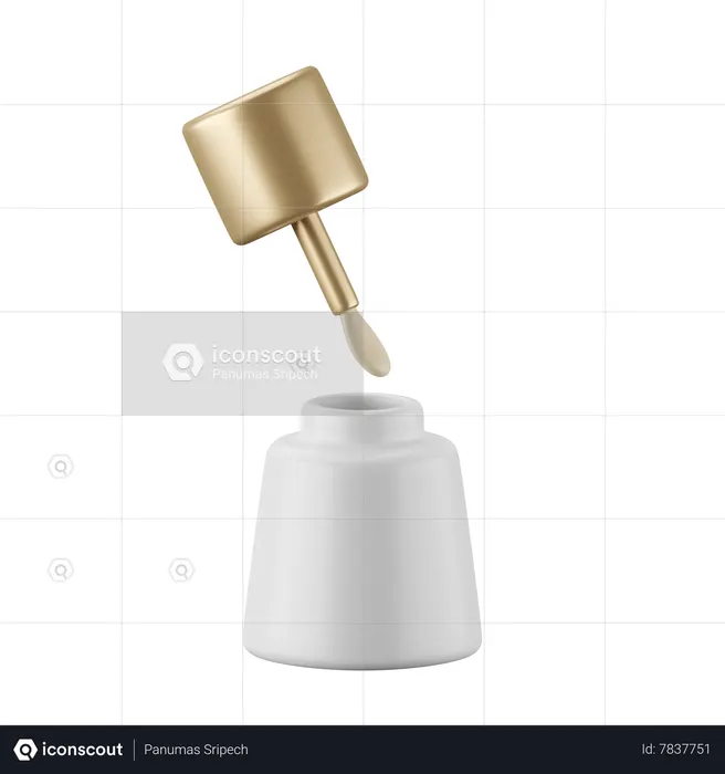 Esmalte  3D Icon