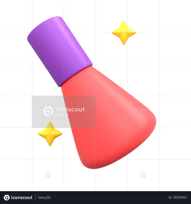 Esmalte de uñas  3D Icon