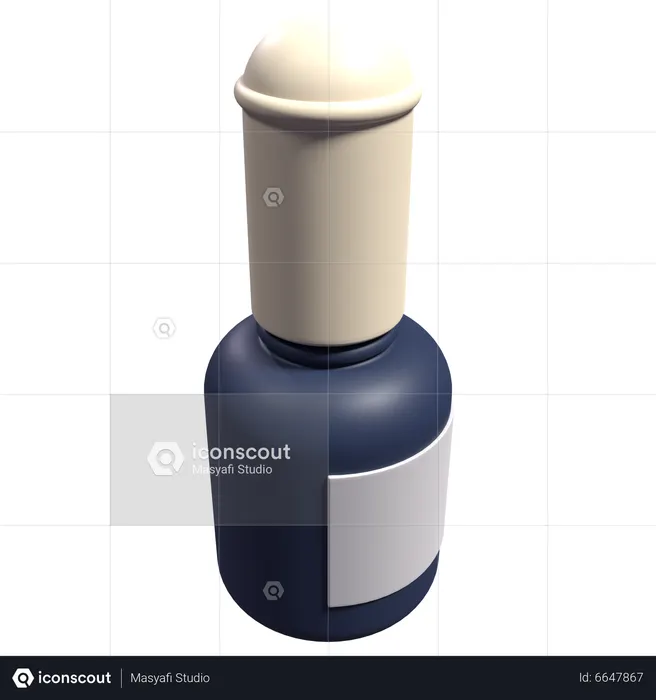 Esmalte de uñas  3D Icon