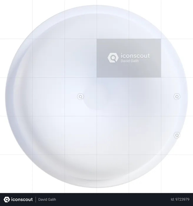 Espacio en blanco  3D Icon