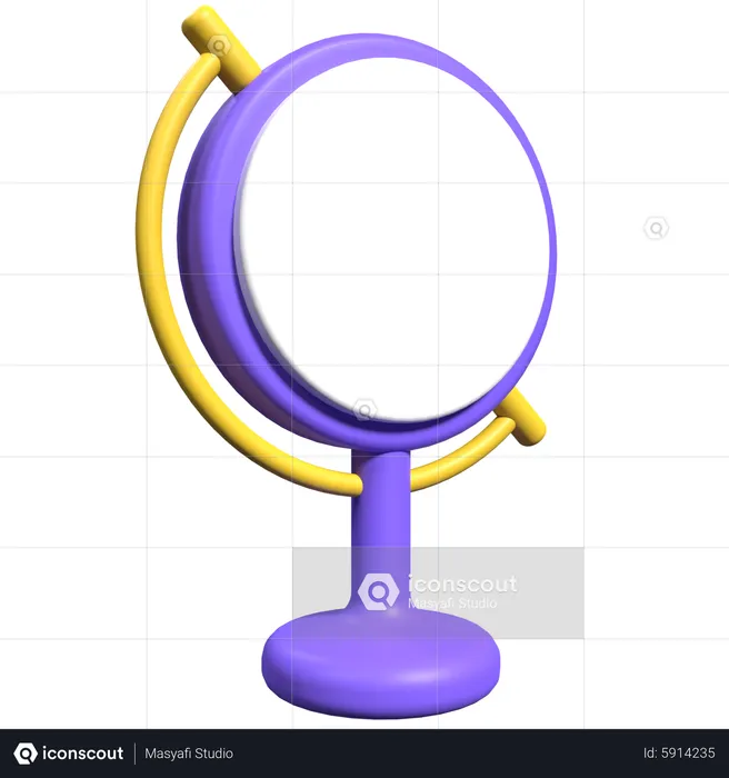Espejo  3D Icon