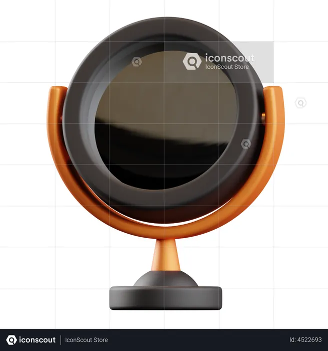 Espelho de pé  3D Icon