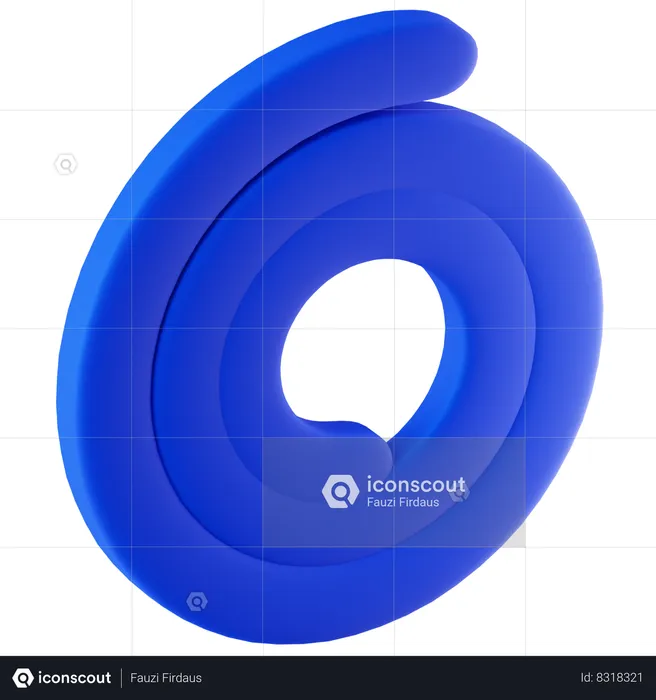 Espiral  3D Icon