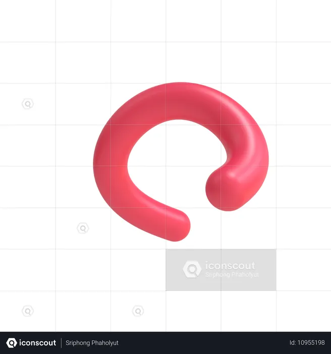 Espiral abstracta  3D Icon