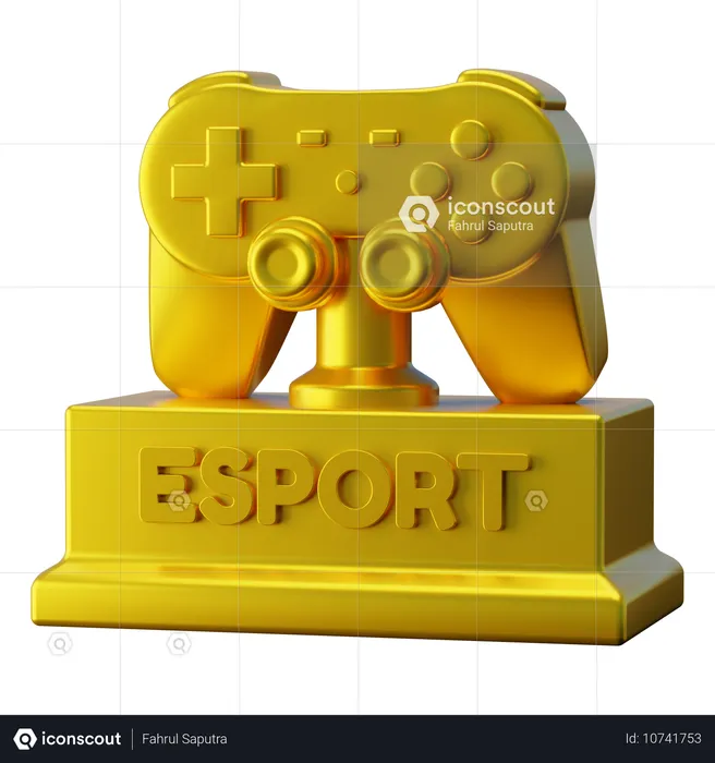 Esport Trophy  3D Icon