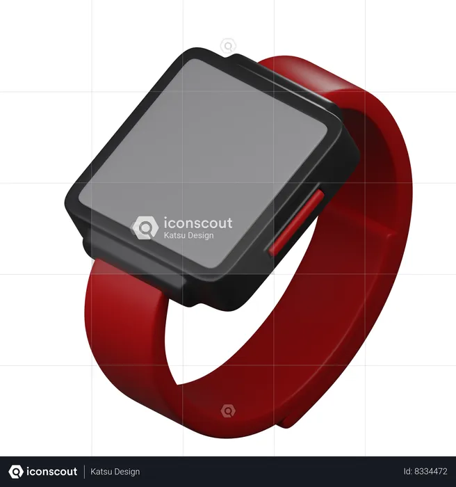 Smartwatch esportivo  3D Icon