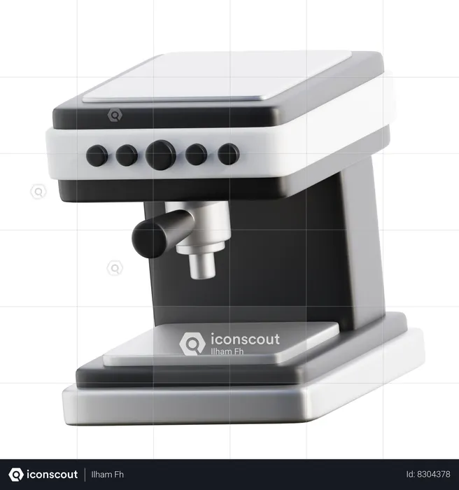 Espresso machine  3D Icon