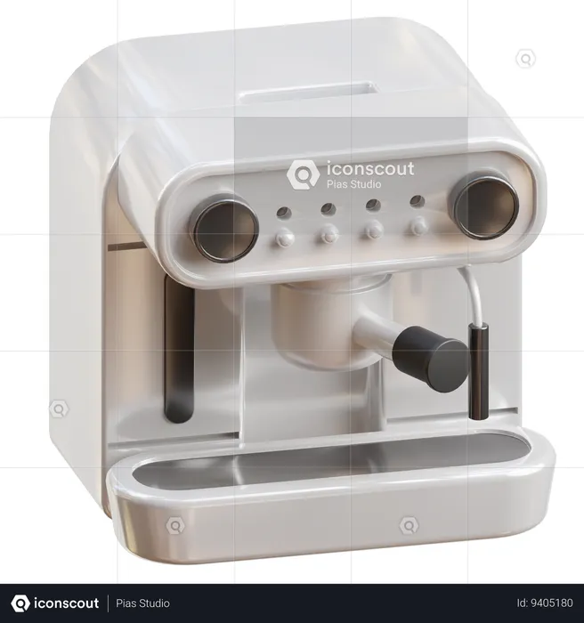 Espresso Machine  3D Icon