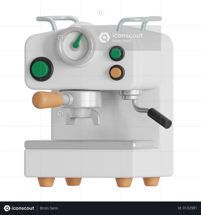 Espresso machine  3D Icon