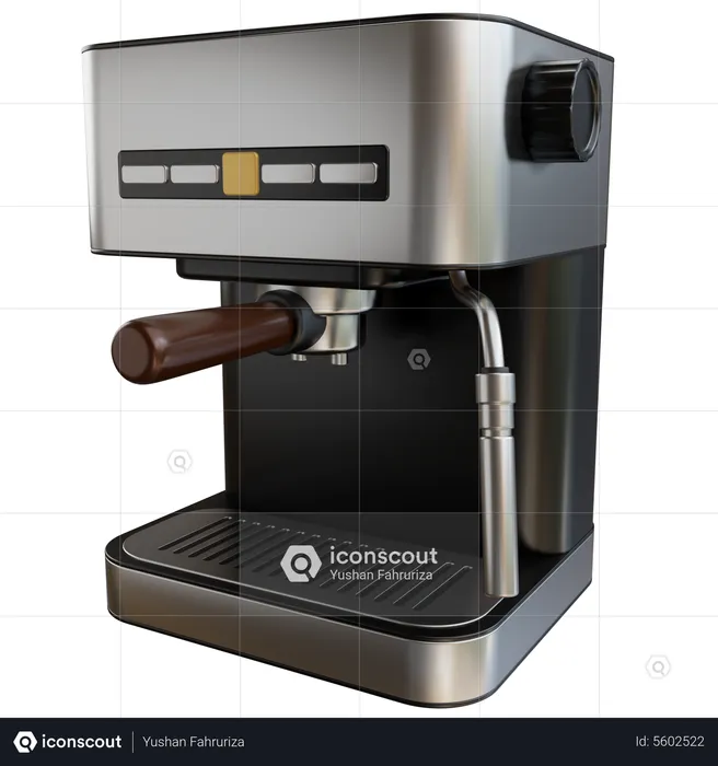 Espressomaschine  3D Icon