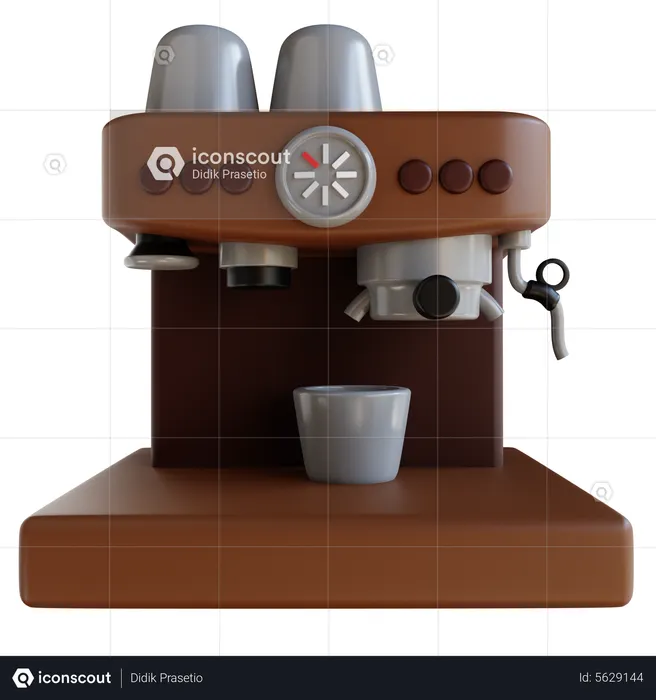 Espressomaschine  3D Icon