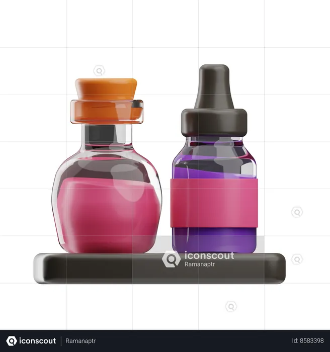 Essential Oil  3D Icon