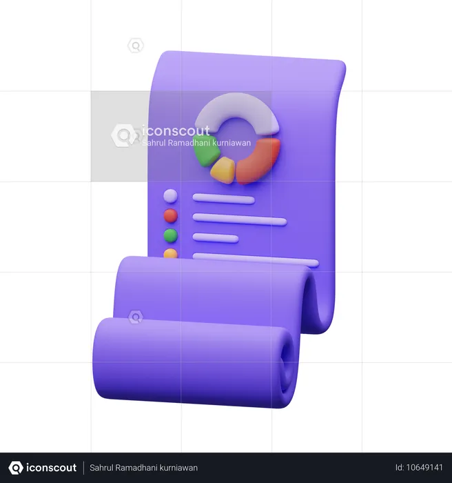 Estatística de negócios  3D Icon