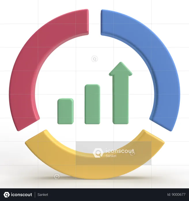 Estatísticas  3D Icon