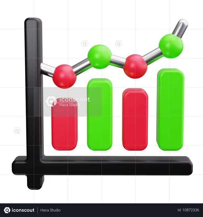 Estatisticas  3D Icon