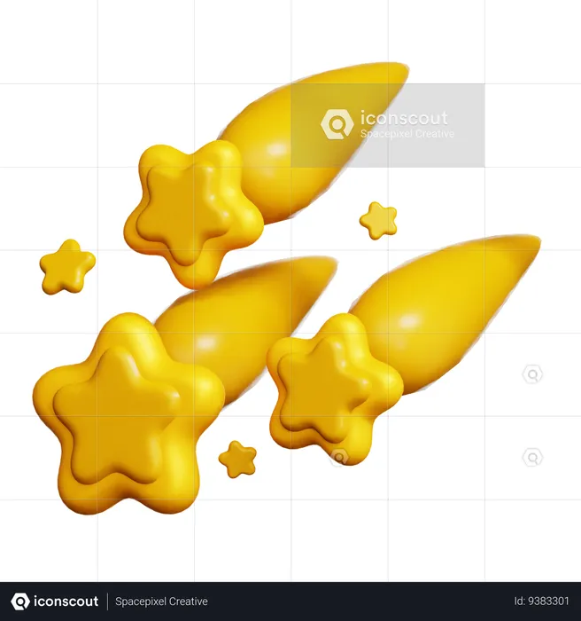 Estrela  3D Icon