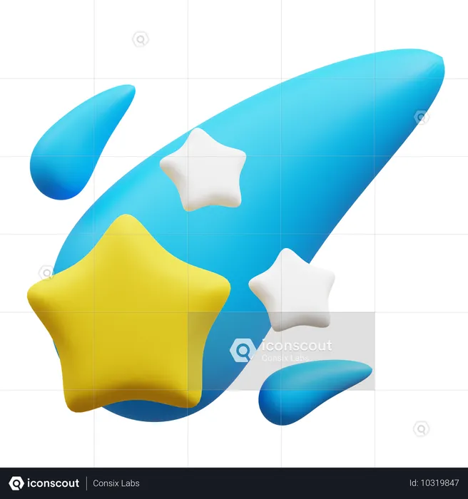 Estrela  3D Icon