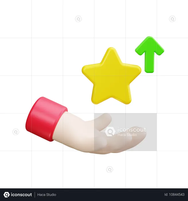 Estrela  3D Icon