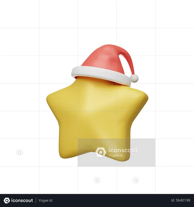 Estrela de Natal  3D Icon