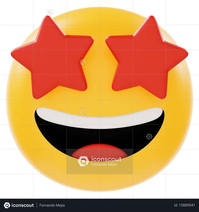 Emoji de estrela Emoji 3D Icon