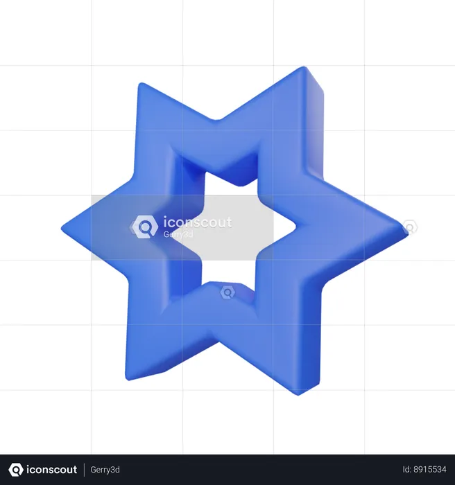 Estrella  3D Icon