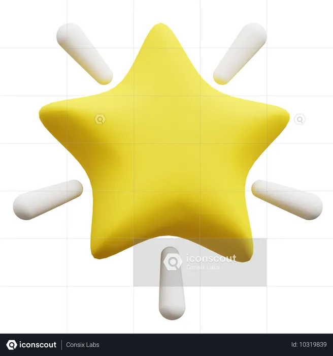 Estrella  3D Icon