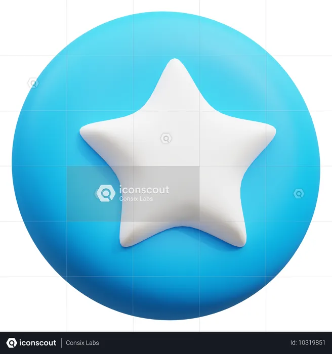 Estrella  3D Icon