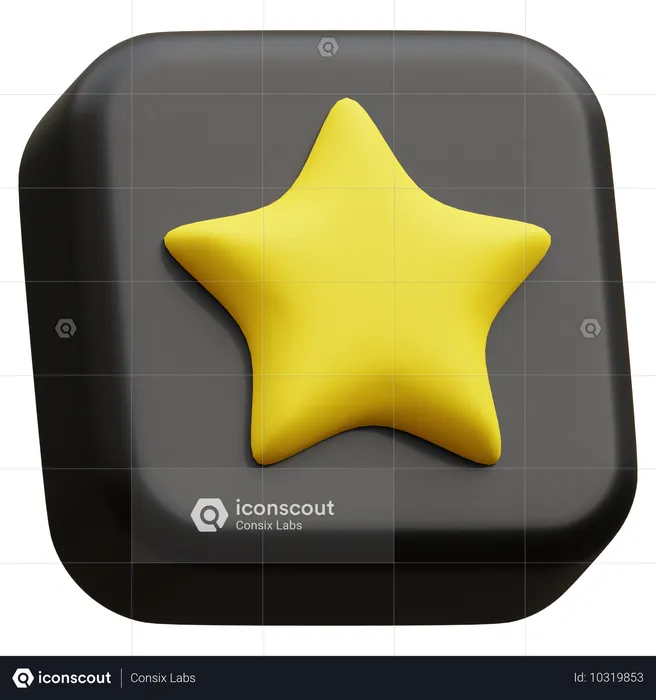 Estrella  3D Icon