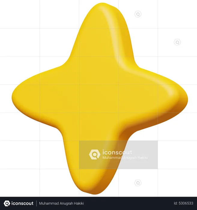 Estrella  3D Icon