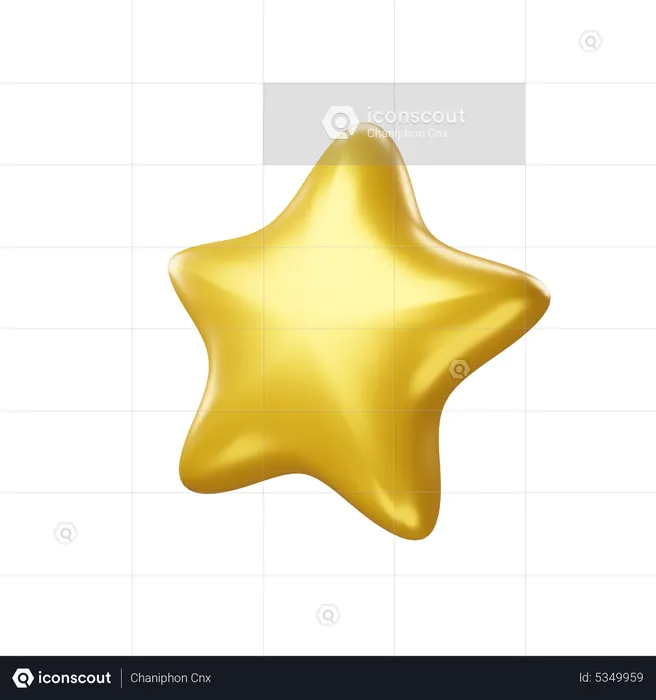 Estrella  3D Icon