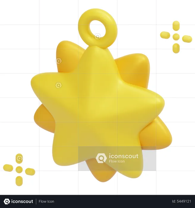 Estrella  3D Icon