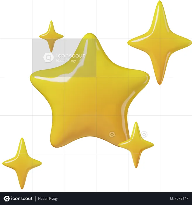 Estrella  3D Icon