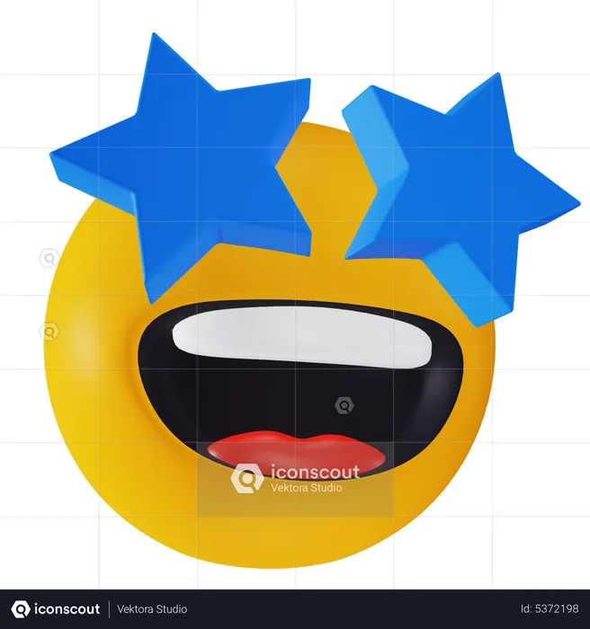 Emoji estrella Emoji 3D Icon