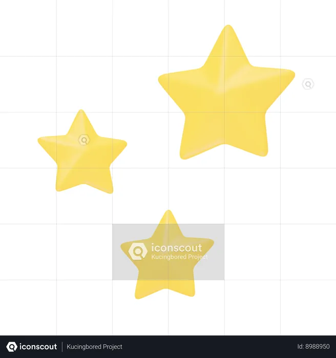 Estrellado  3D Icon