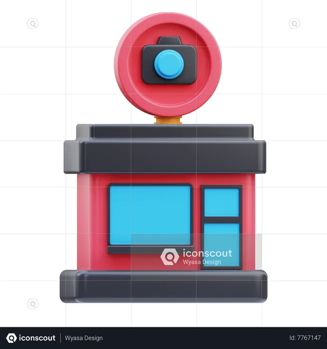 Estudio fotografico  3D Icon