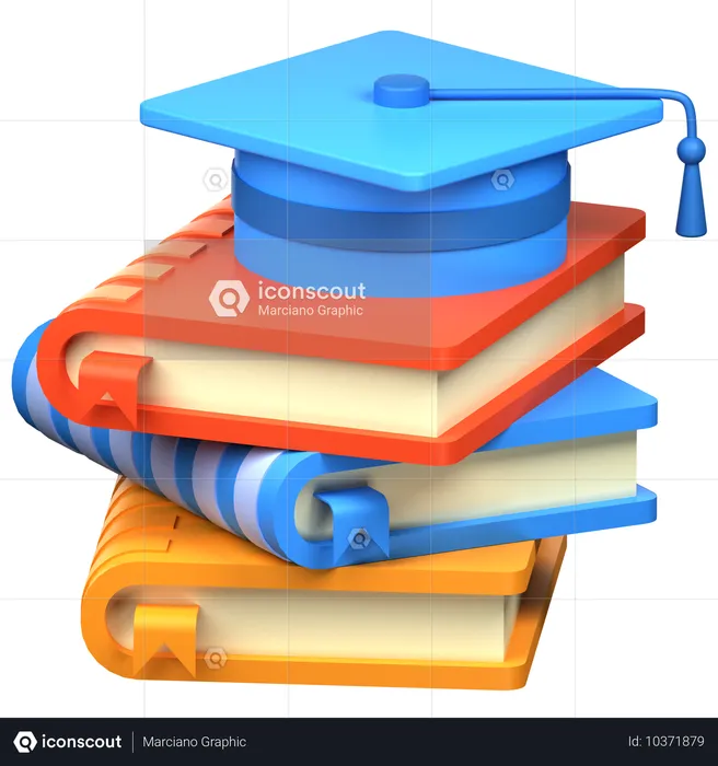 Estudio de graduación  3D Icon