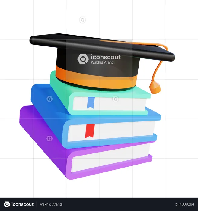 Estudio de graduación  3D Icon
