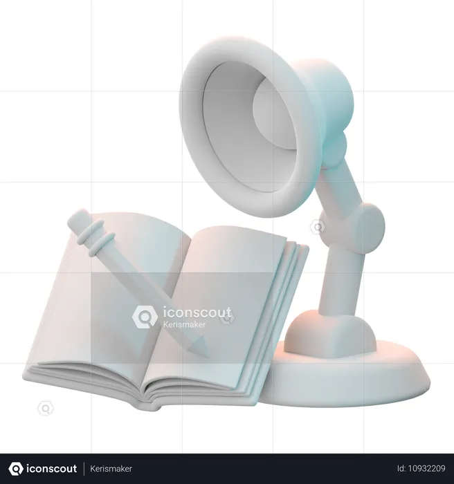 Estudar  3D Icon