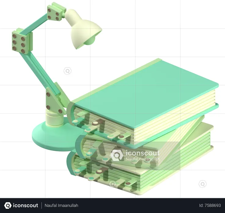 Estudar  3D Icon