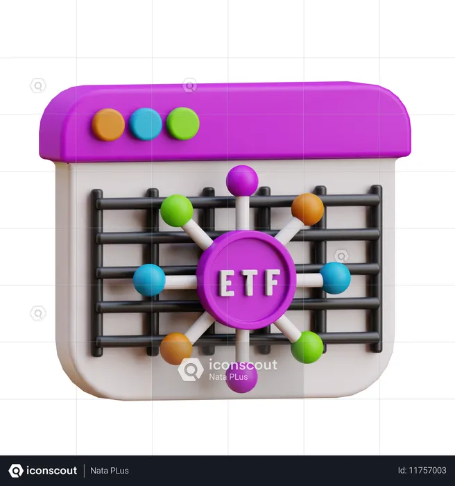 ETF  3D Icon