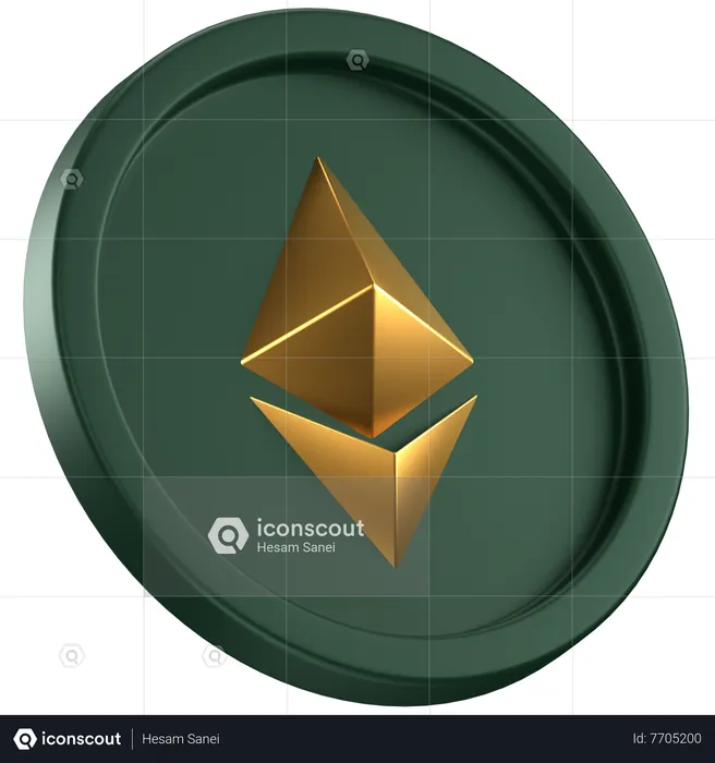 Eth  3D Icon