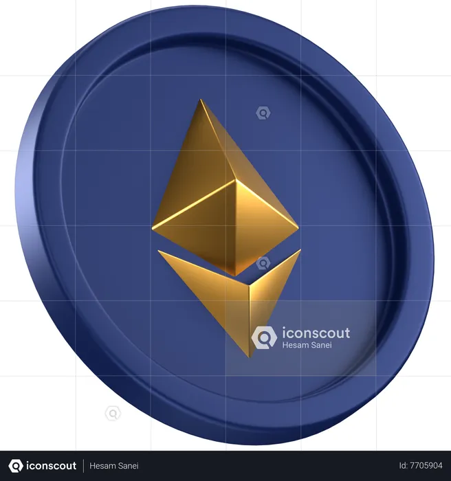 Eth  3D Icon