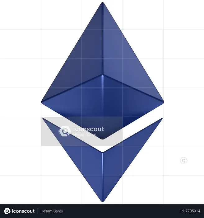 Eth  3D Icon