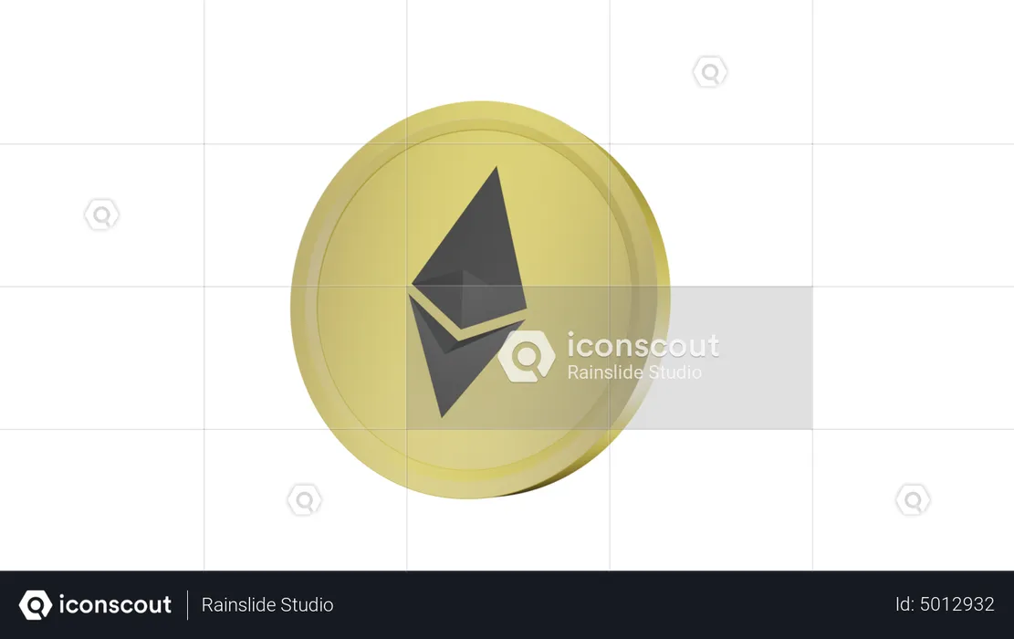 Eth  3D Icon