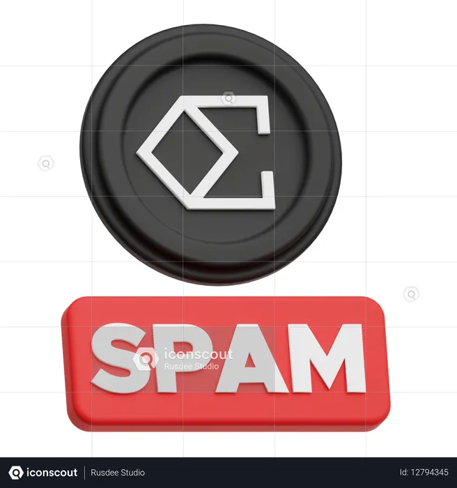 Spam de ethena  3D Icon