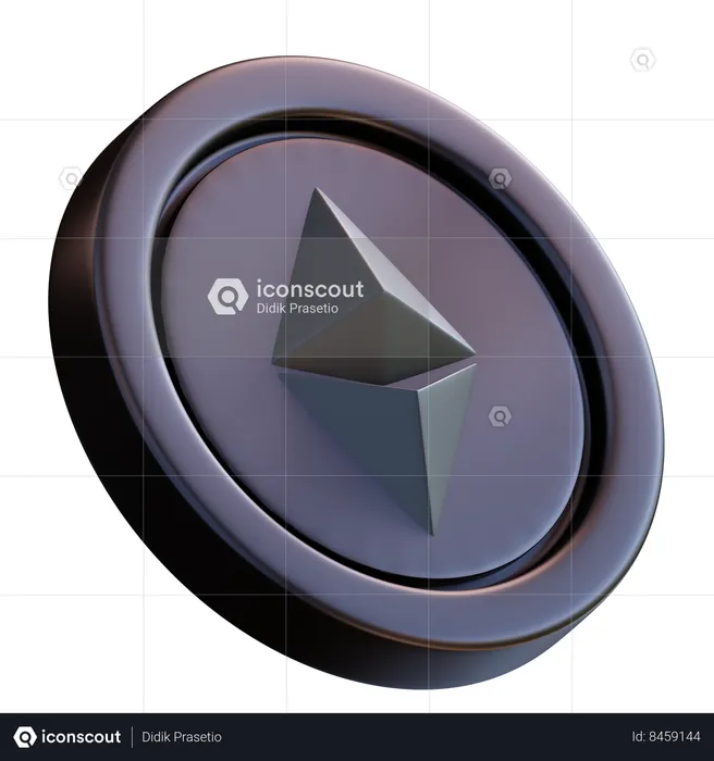 Ethereum  3D Icon